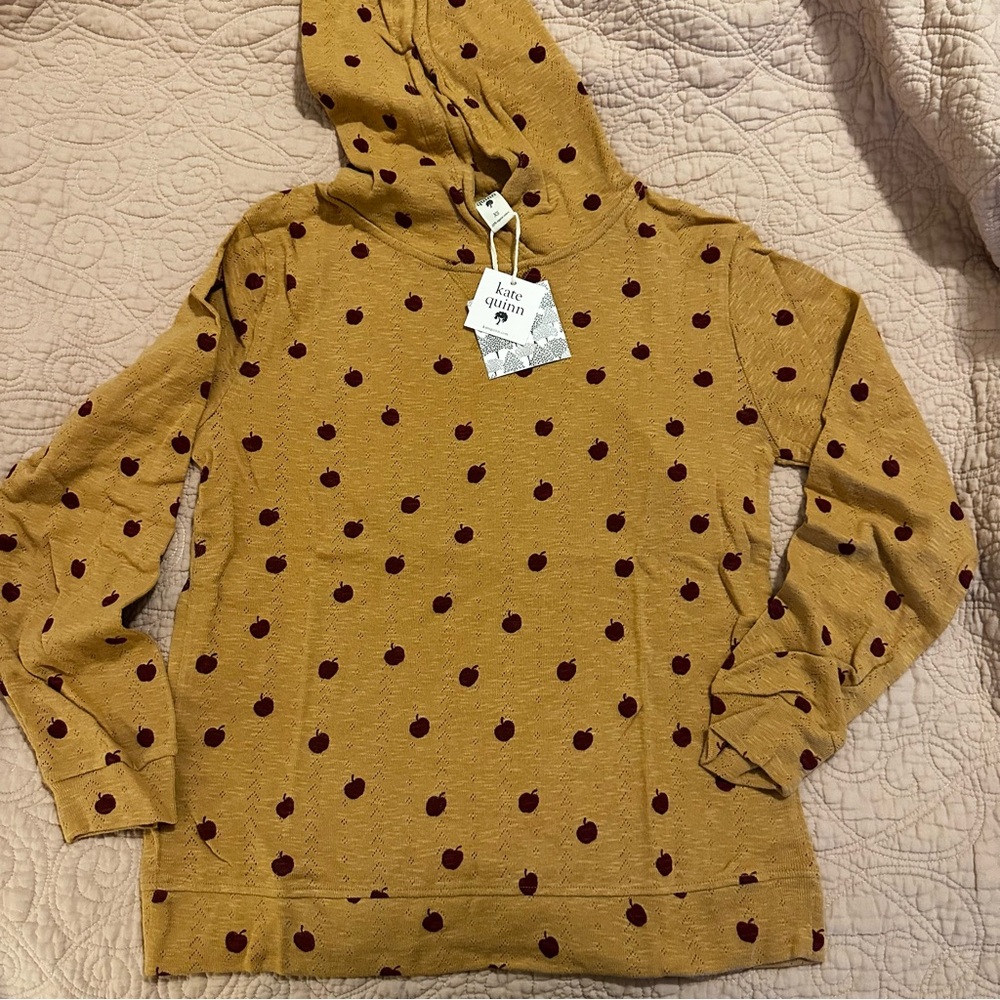 Kate Quinn Yellow Cowl Neck Sweater
